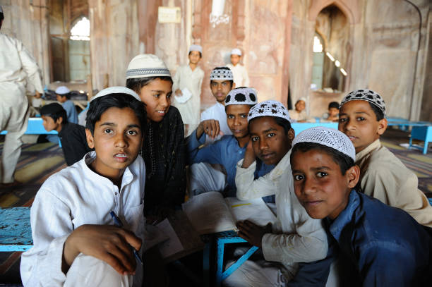 Winter Rations & Textbooks Distributed to 45 Boarding Students in Basti